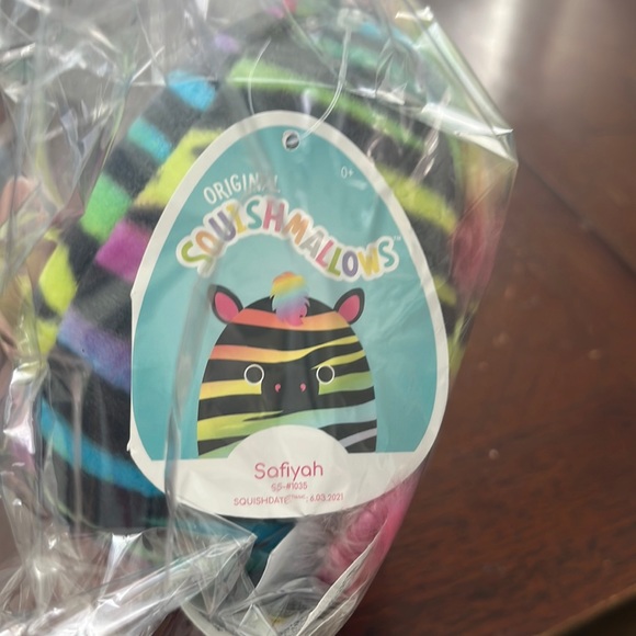 Squishmallows Toys Safiyah The Rainbow Zebra 5 Squishmallow Poshmark